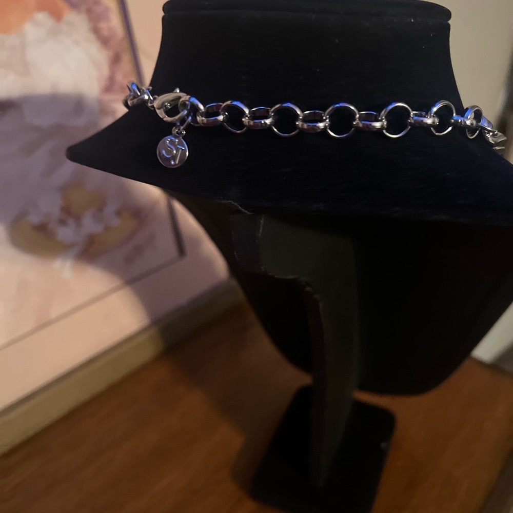 Sassy Jones  vintage amore necklace. Never worn.